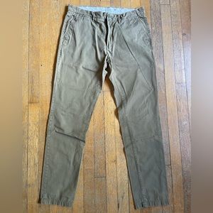 H&M Slim Fit Khaki Chinos 34